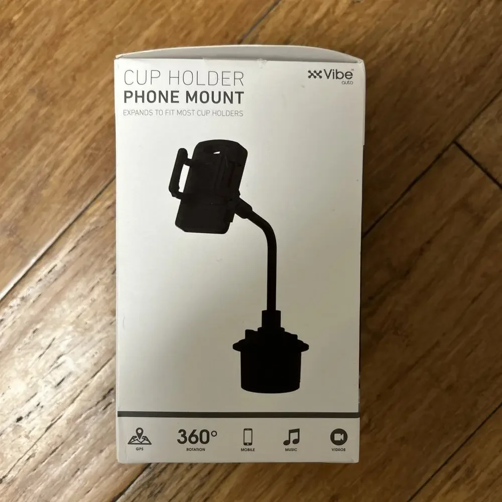 Vibe Auto Cup Holder Phone Mount 3.5
